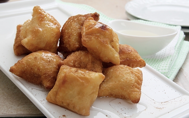 حلوى الرقاقات بالجبن