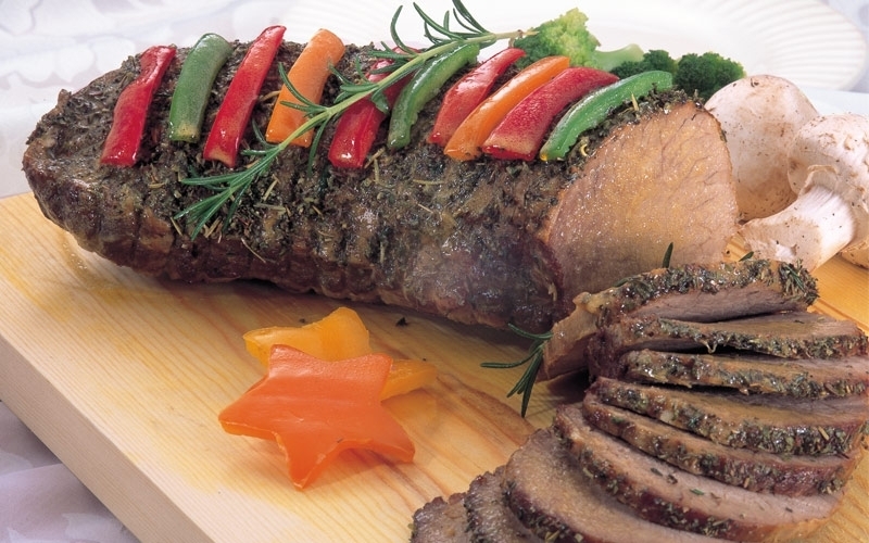 روستو مع الأعشاب