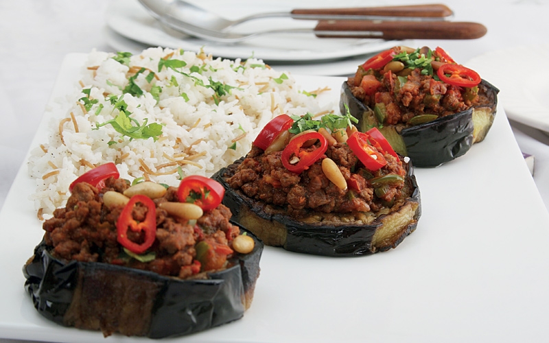 شيخ المحشي (الباذنجان)