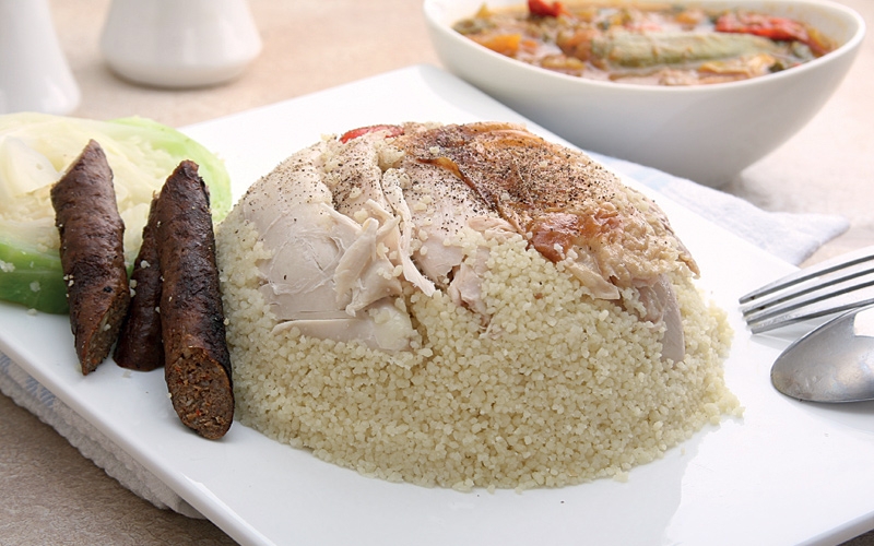 كوسكوس مع الدجاج