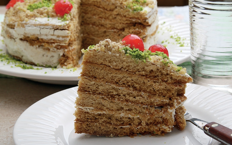 جاتوه التورتيلا بالعسل