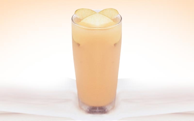 عصير الإجاص والتفاح