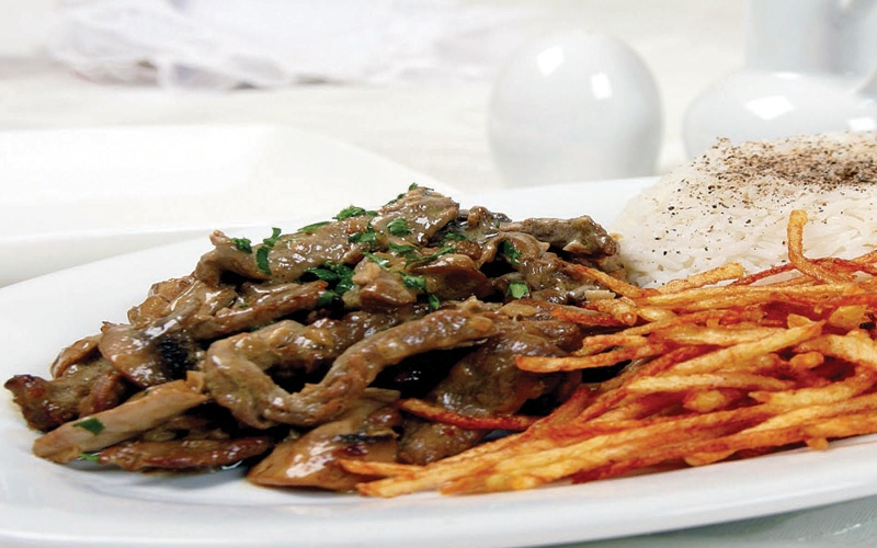 ستروغونوف العجل