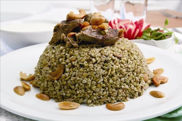 الفريكة باللحم