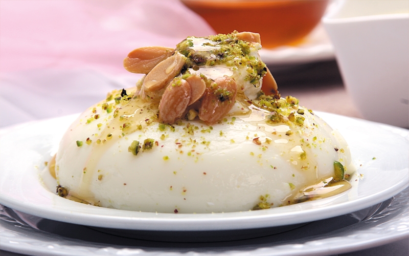 قشطلية بالحليب