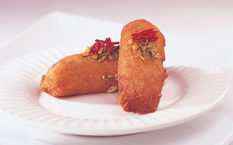 لفافات بشعر الكنافة