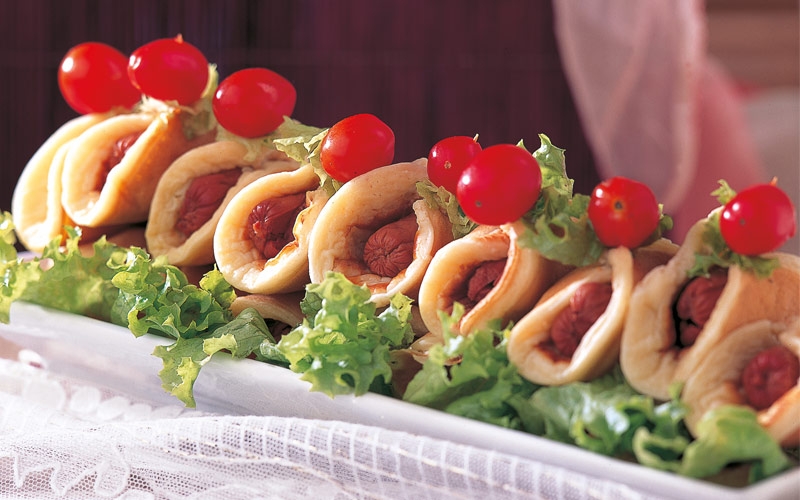 فطائر الهوت دوغ