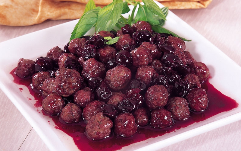 كباب بالكرز الأسود