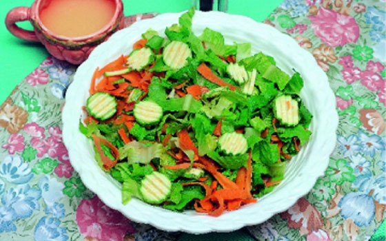 سلطة الجزر والكوسا