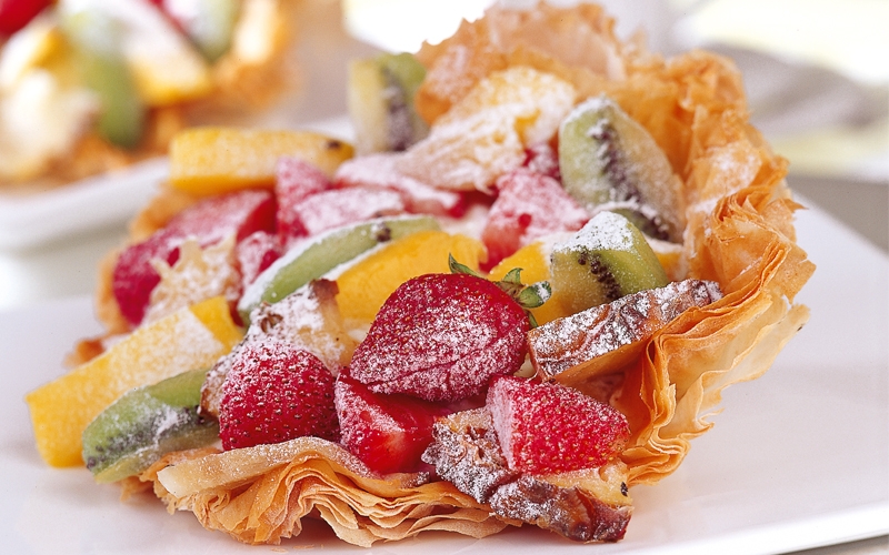 أصداف الفاكهة