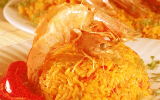 بيرياني القريدس