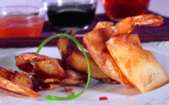 لفافات القريدس