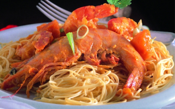 قريدس مع المانغا بالكاري