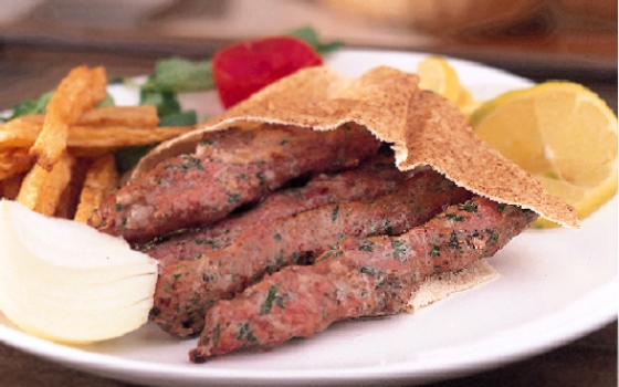 كباب بالكزبرة