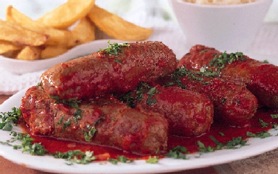 لفافات البفتاك مع البندورة (الطماطم) 