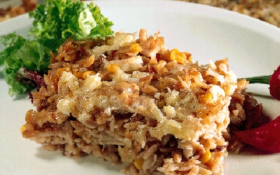 الدجاج مع معكرونة آوزو