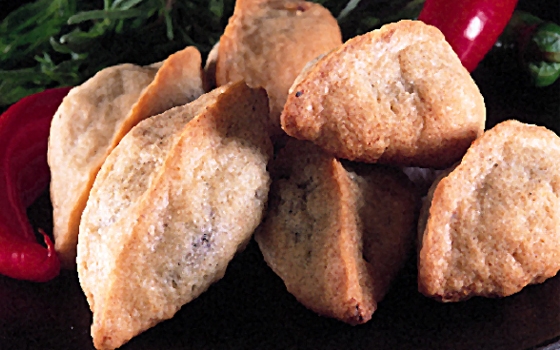 فطائر الزيتون والجبنة