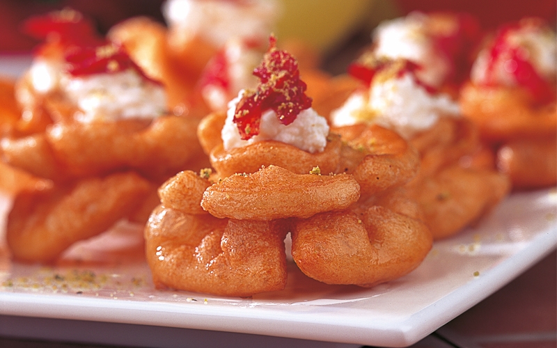 الورود المقلية