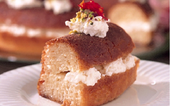 سافاران بالقشدة