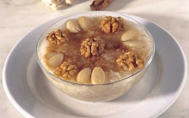 قمح مسلوق مع السكر