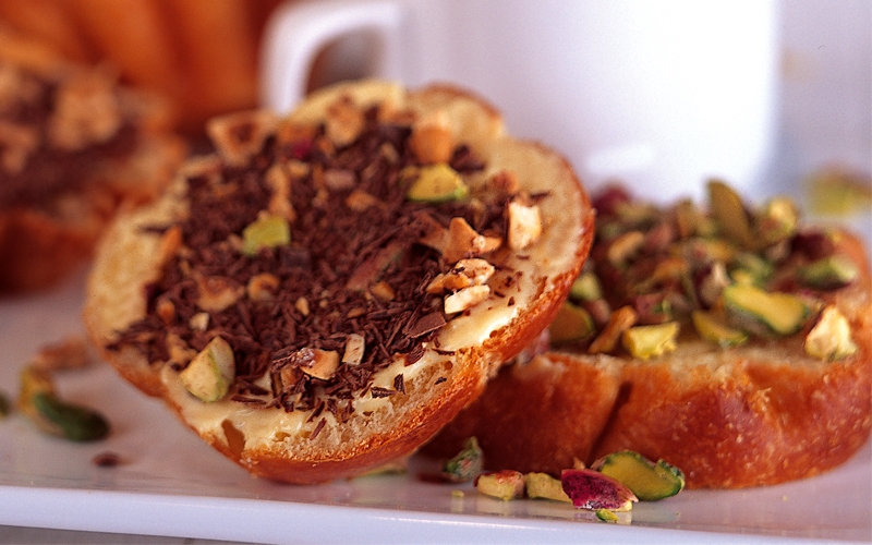 الشوكولا الساخنة مع الفانيلا