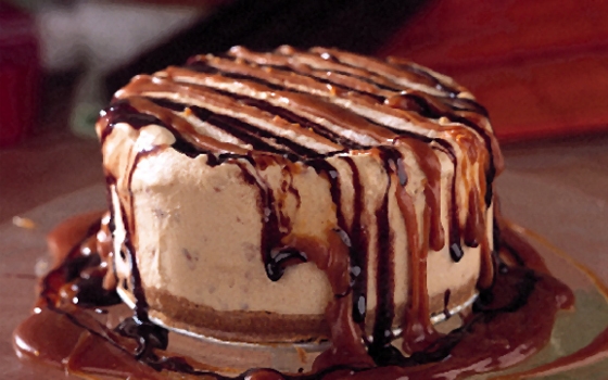 جاتوه بوظة بالكاراميل