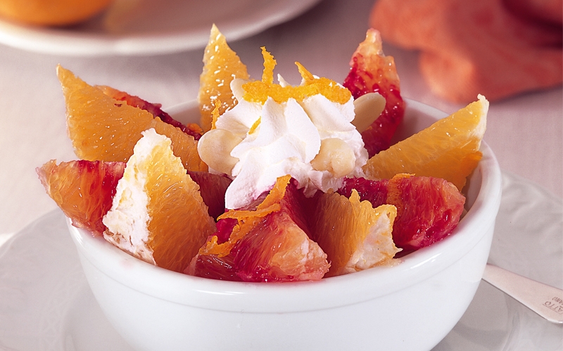 سلطة البرتقال