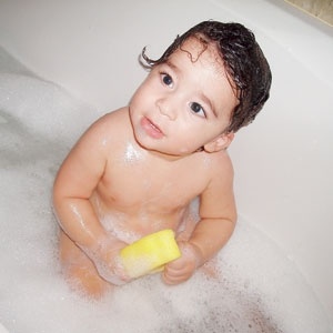 حوض استحمام الطفل