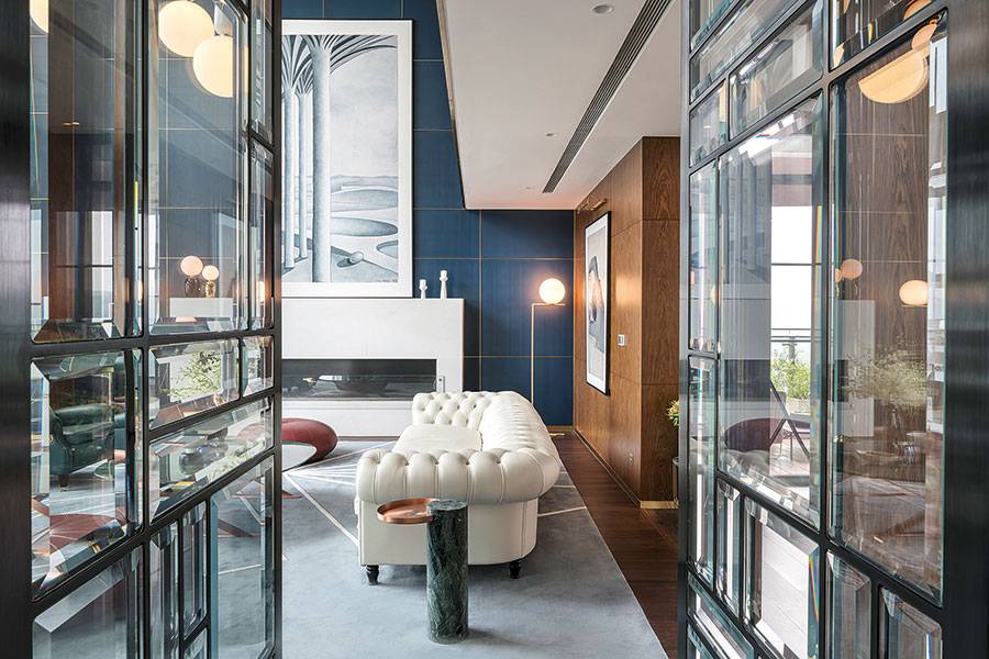 «توماس دارييل» في بنتهاوس «لينهولانشين» في «شينزين» بالصين: عولمة جمالية فوق السطوح ...!