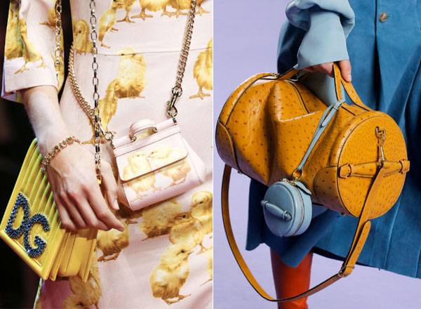 الحقائب المتعددة تطغى على عروض الأزياء... اعتمدي جرأتها