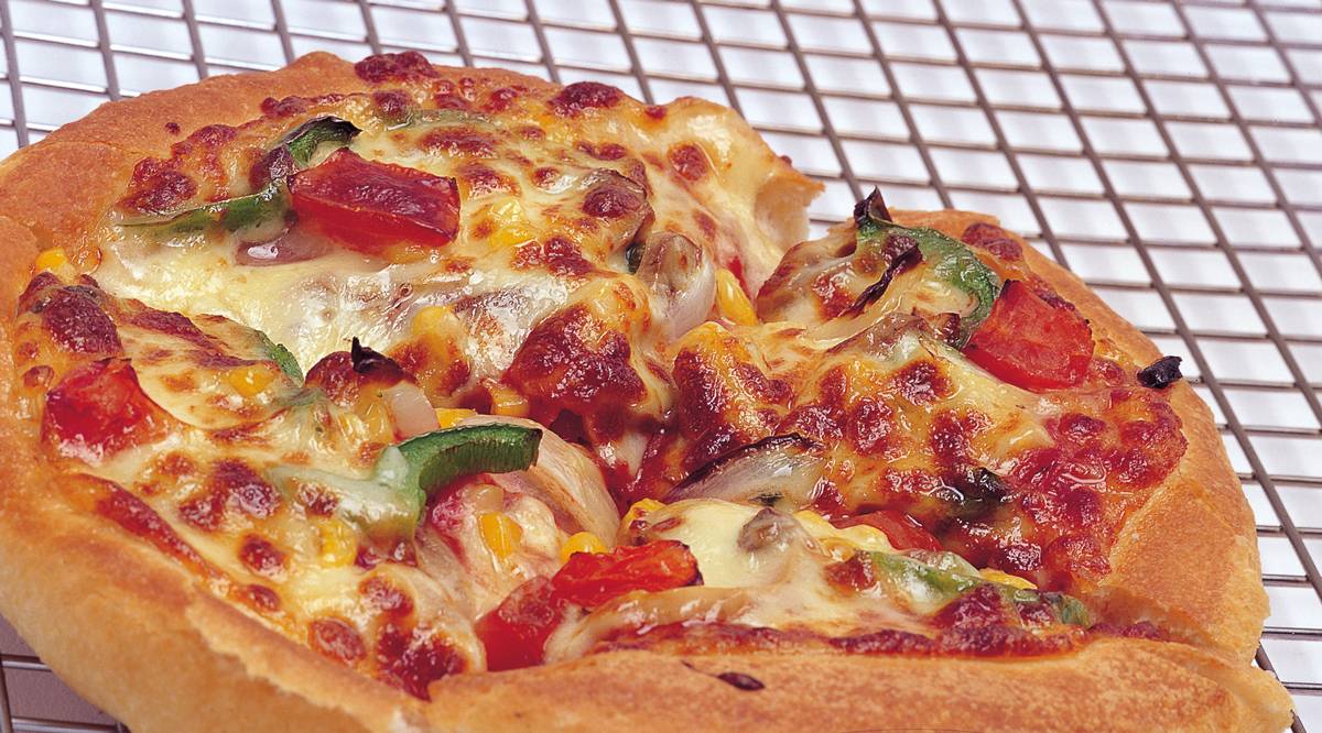 بيتزا نباتية