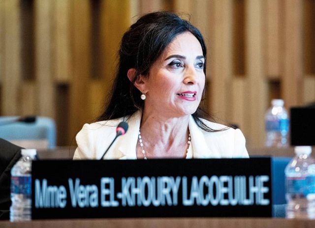 مرشحة لبنان لمنصب مدير عام اليونيسكو فيرا الخوري: في حال الفوز ستتصدّر قضايا المرأة جدول أعمالي