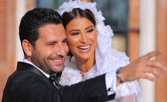 بالصورة - وسام بريدي وريم السعيدي يكملان شهر عسلهما في أسبوع الموضة في ميلانو