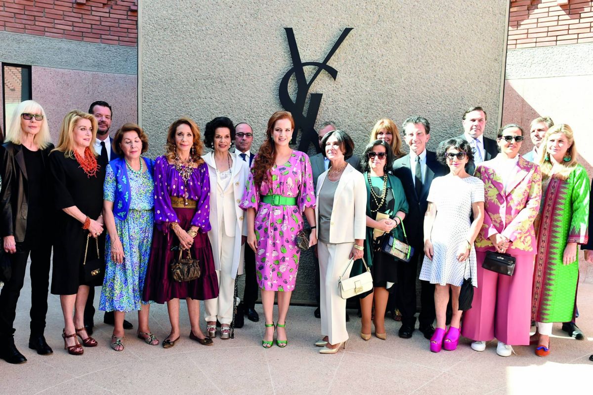 للا سلمى ترأس حفل التدشين: مراكش تحتفل بالمصمّم إيف سان لوران