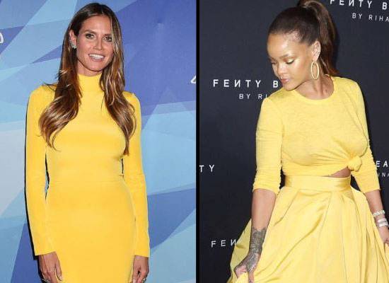 اكتشفي سر اختيار النجمات اللون الأصفر في المناسبات