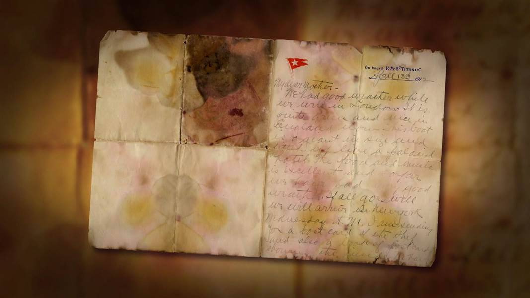 بيع رسالة كتبها أحد ضحايا 