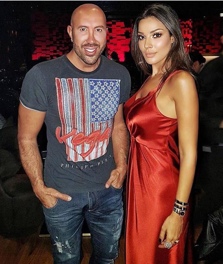 بالصور نادين نجيم بفستان أحمر جذاب وجريء‎