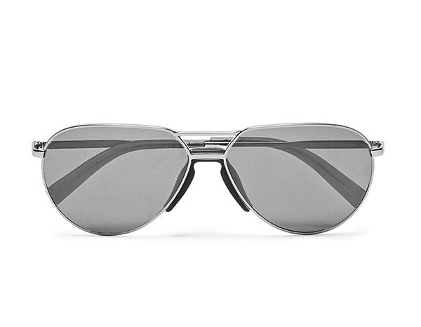 نظّارات شمسية بأسلوب الطيّار من Ermenegildo Zegna نظّارات شمسية بأسلوب الطيّار من Ermenegildo Zegna
