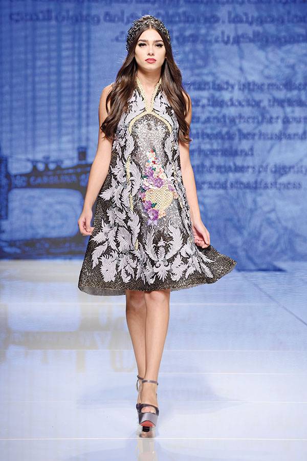 المصمّمة السورية منال عجاج