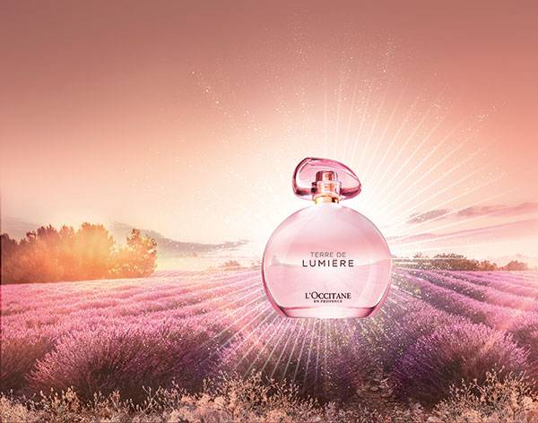 Terre De Lumiere L'eau من
L'Occitane 
عطر بنضارة قطرات الندى الصباحية