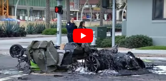 بالفيديو - مقتل ملكة جمال في انفجار سيارة