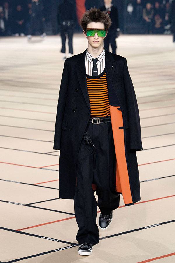 مجموعة Dior Homme الرجالية لشتاء 2017/2018 تحتفي باللون الأسود