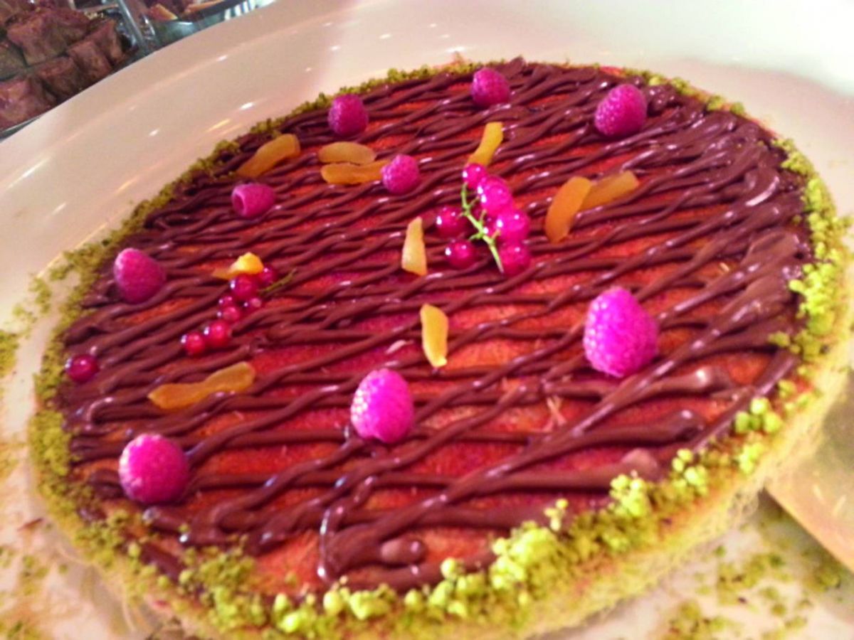 كنافة بالشوكولاتة