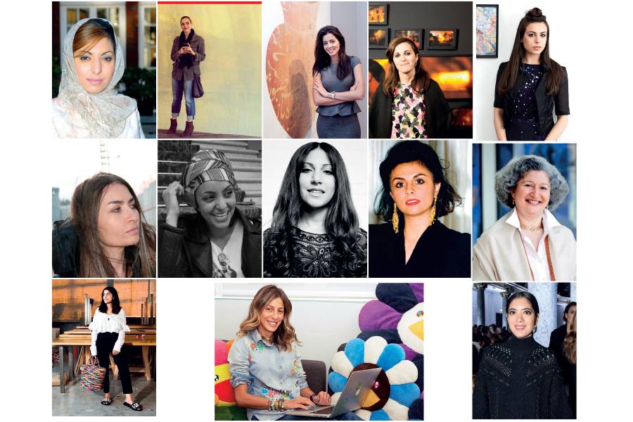 ثقافة لندن غنية بالنساء الشرق أوسطيات