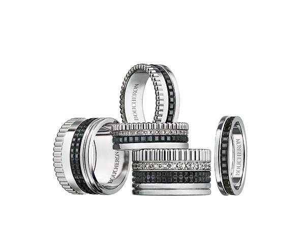 خاتم Boucheron Quatre وغموض الأسود