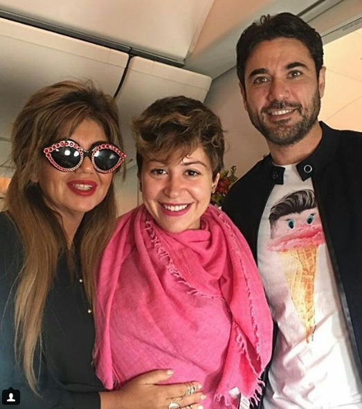 بالصور - سخرية على اطلالة احمد عز مع بوسي ومنة شلبي