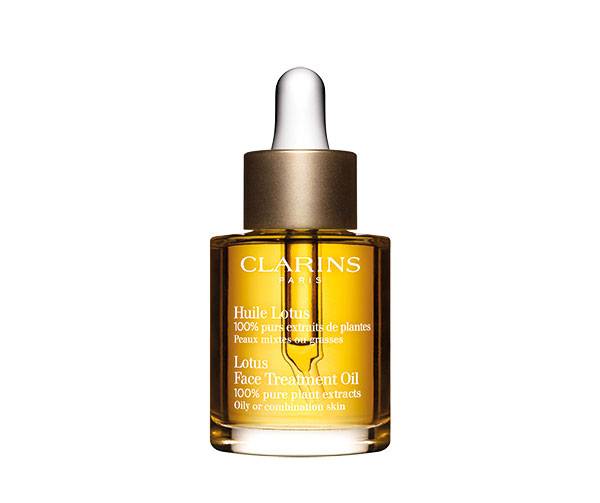 مثالي للبشرة الدهنية Clarins Lotus Face Treatment Oil