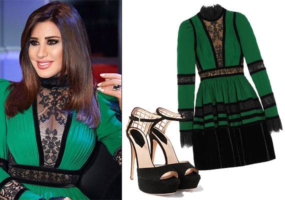 شبكات التواصل الاجتماعي تضجّ بإطلالة نجوى كرم المميزة... ولن تصدّقي تكلفة فستانها