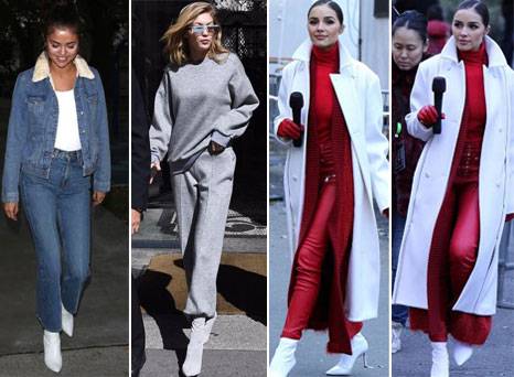 بالصور- الجزمات باللون الأبيض خيارك الأول هذا الشتاء