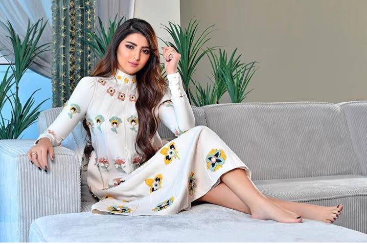 بالصور مريم سعيد بفستان من فالنتينو ‎